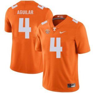 Mens Youths Kids Joey Aguilar Orange Stitched Jersey